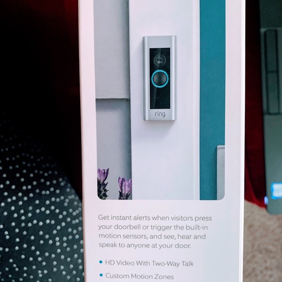 Ring Video Doorbell Pro - Hardwired Ultra Slim Design w/Advance Features - Picture 3 of 8